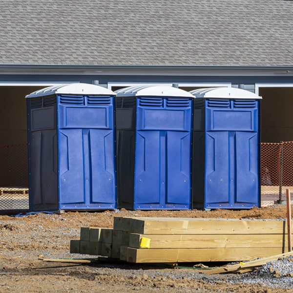 what is the maximum capacity for a single portable restroom in Louisville Tennessee